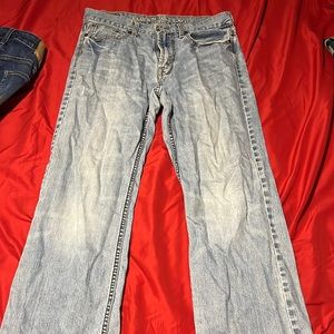 mens american eagle bootcut jeans size 32x32